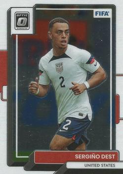 Sergino Dest USA Panini Donruss Soccer 2022/23 Optic #172